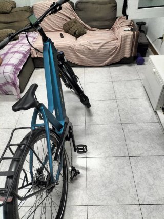 Bicicleta Eléctrica Azul CONOR