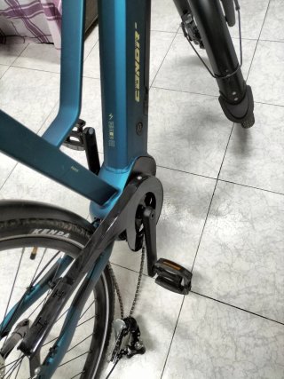 Bicicleta Eléctrica Azul CONOR