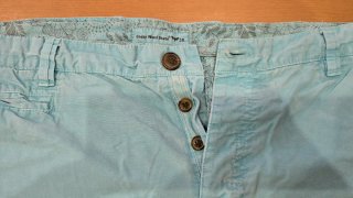 Pantalón corto Bermudas azules talla 48