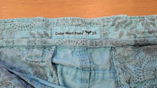 Pantalón corto Bermudas azules talla 48