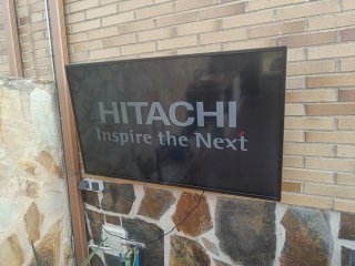 Televisión Smart TV Hitachi 55 Negra. Averiada
