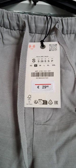 Pantalón jogger Zara ZW Collection