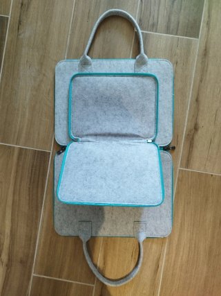 Funda portátil gris