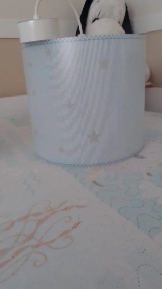 Lámpara infantil estrellas