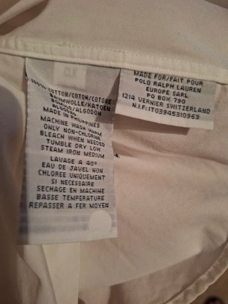 Camisa Ralph Lauren Custom Fit Talla M