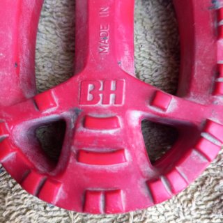 Pedales rojos bh california. bicicross. florida