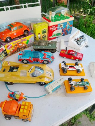 Set 15 Giocattoli anni '60