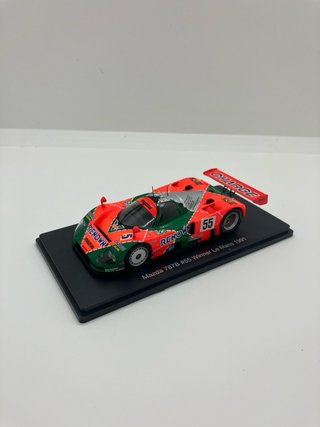 Coche a escala Mazda 787B Le Mans 1991