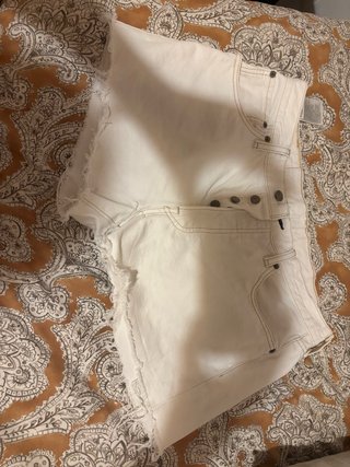Shorts vaqueros Levi's blancos Talla 40