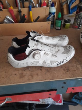 Zapatillas Ciclismo spiuk Profit Boa Blancas