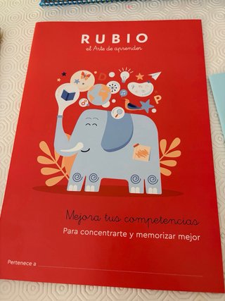 Cuadernillos Rubio 4 primaria