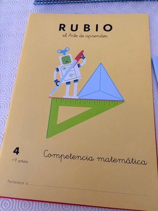Cuadernillos Rubio 4 primaria