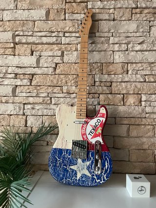 Guitarra Telecaster Partscaster Bandera Texas