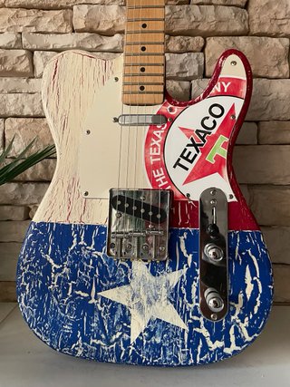 Guitarra Telecaster Partscaster Bandera Texas