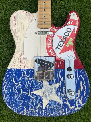 Guitarra Telecaster Partscaster Bandera Texas
