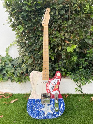 Guitarra Telecaster Partscaster Bandera Texas