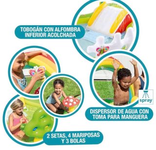 Piscina hinchable Intex Arcoíris