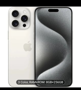 iPhone 15 Pro 256GB Blanco