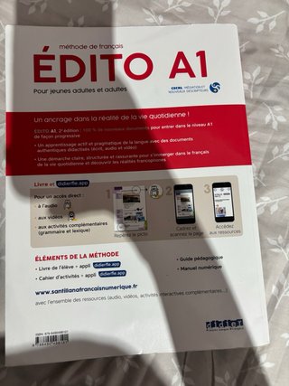 Édito A1 méthode de français .Cahier d'activités