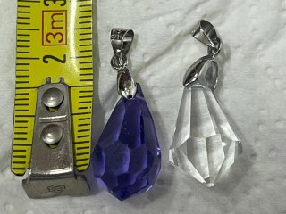 Lote 2 Colgantes Swarovski Auténticos