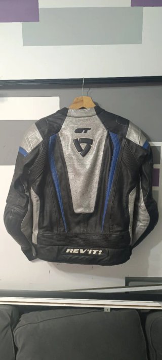 Chaqueta Revit GT Negra/Azul talla 54
