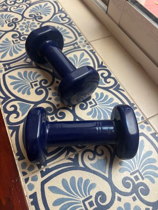 2 Mancuernas Decathlon 2kg Azules