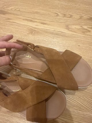 Sandalias Clarks Beige/Marrón