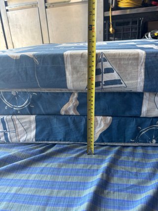 Colchoneta de viaje tela