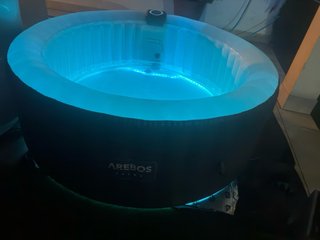 Spa Hinchable AREBOS - Pinchado