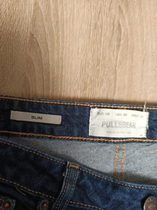 Pantalón vaquero Pull&Bear azul