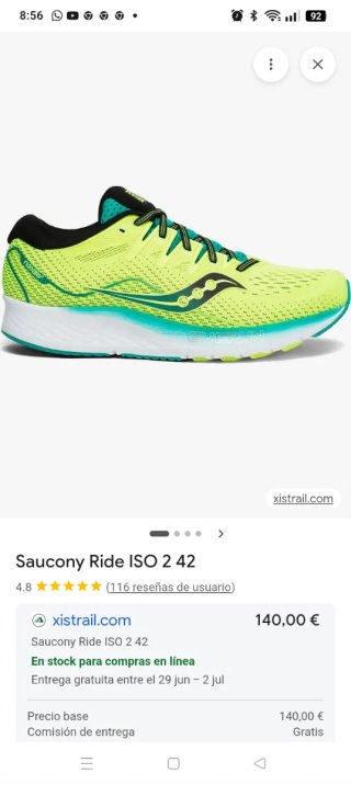 Zapatillas Joma running Maratón Oporto