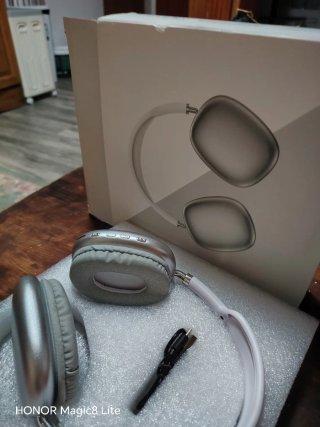 Auriculares Inalámbricos Silver/White