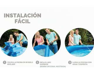 Piscina Hinchable Intex Ø305x61 cm
