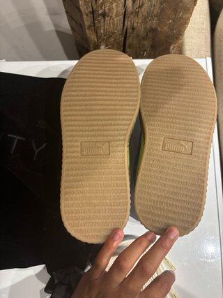 Zapatillas PumaXFendi   Azul y Amarillo