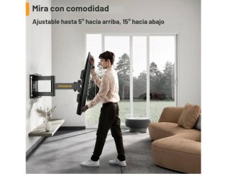 Soporte TV PERLEGEAR Movilidad Pantallas 37 a 70