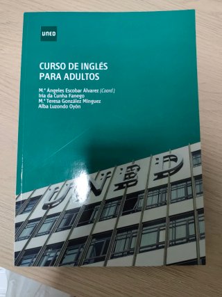 Libro de inglés acceso universidad +25 UNED