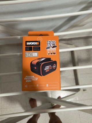 URGENTE Amoladora Worx NitroWX815 + 2 Baterías 4Ah