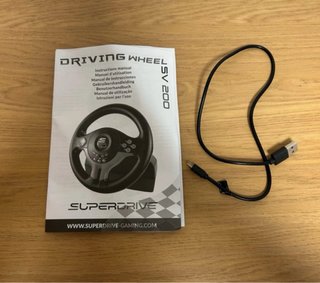 Volante SUPERDRIVE SV 200 PS4/PS3/PC/SWITCH