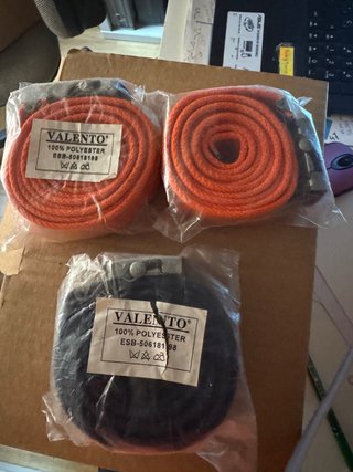 Cinturones de trabajo Valento (Naranja y azul)