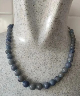 Collar y pulsera piedras naturales