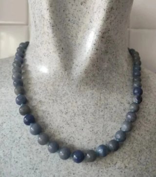Collar y pulsera piedras naturales