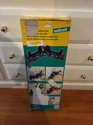 Ingletadora Manual Wolfcraft Pro.