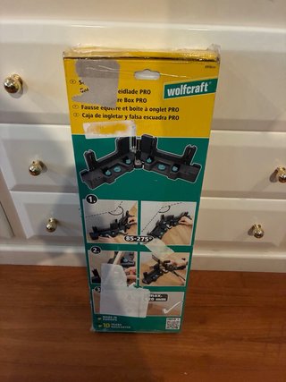Ingletadora Manual Wolfcraft Pro.