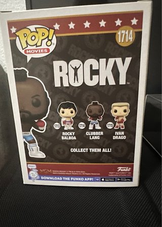 Funko Pop Rocky 1714 Clubber Lang