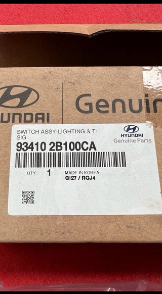 Mando Luces Hyundai Santa Fe II 934102B100CA