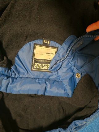 Chaqueta bebé 6-12 meses azul