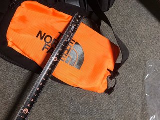 Borsa a spalla/tracolla The North Face arancione
