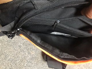 Borsa a spalla/tracolla The North Face arancione