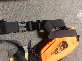 Borsa a spalla/tracolla The North Face arancione