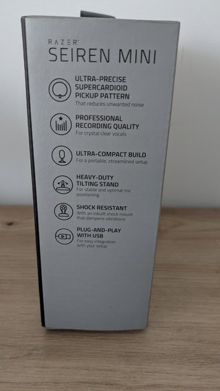 Micrófono compacto Razer profesional